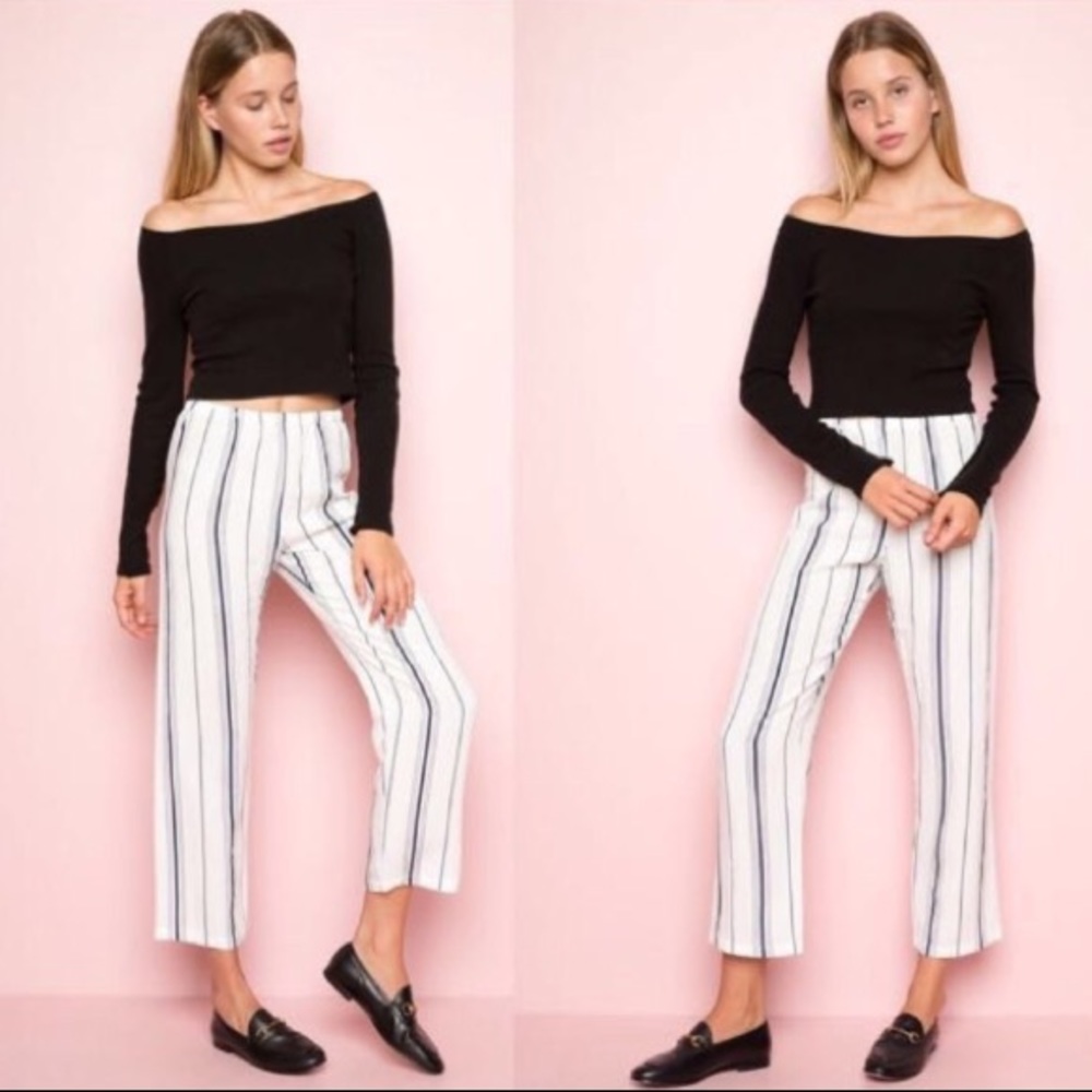 Brandy Melville Frankie Striped Pants